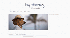 Desktop Screenshot of amysilverberg.com